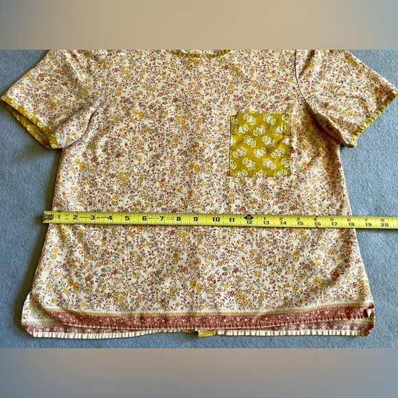 Madewell Women’s Blouse Floral Button Back Size 2XS Floral Print - Picture 4 of 6